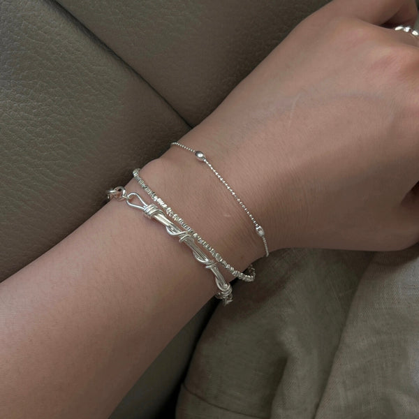 JOUY BRACELET IN SILVER - RESTOCKED