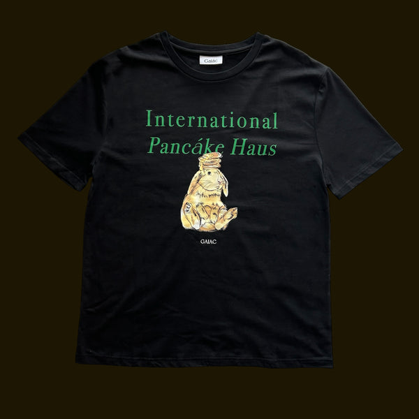 [Limited Edition] Unisex Páncake Haus Oversized T-Shirt - Black